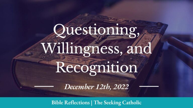 thumbnail with blog title questioning, willingness, and recognition of God