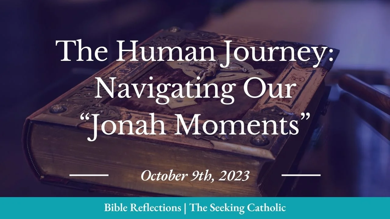 Bible in the background place on table at an angle, overlay with title of blog