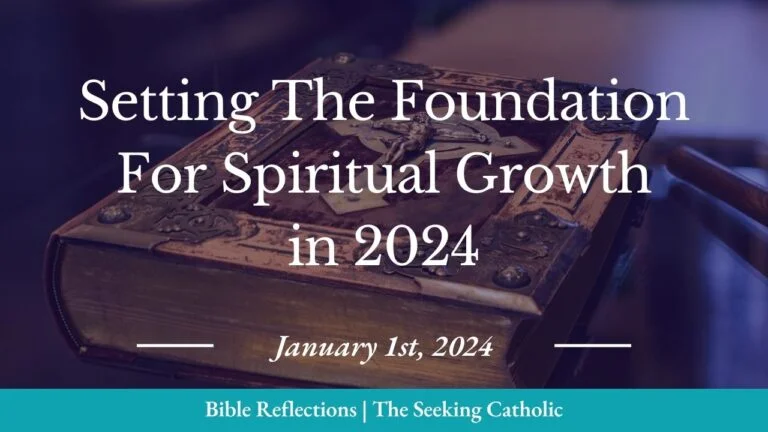 golden bible sitting on table with a dark overlay highlighting the title of the post.